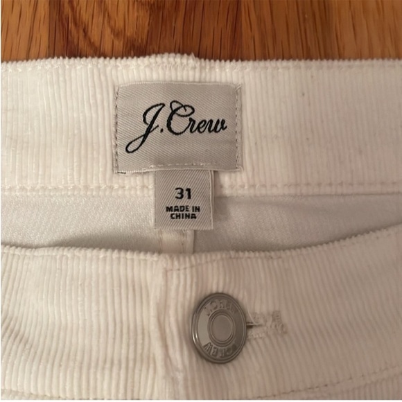 J. Crew Off-White Corduroy Pants - Picture 4 of 5